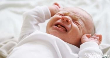 6 فوائد لبكاء طفلك الرضيع