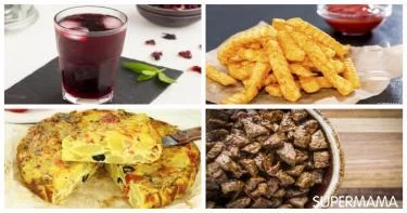 جدول أكلات رمضان