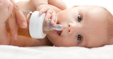 رضعات الأعشاب للرضع
