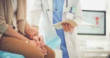 أكياس الشوكولاتة على المبيض