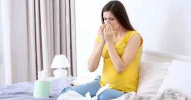 هل الكحة تؤثر على الحامل