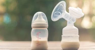 مضخة حليب الأم