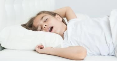 الشخير عند الأطفال