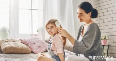 العناية بشعر الأطفال