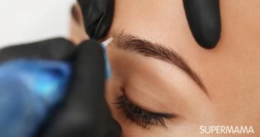 طريقة عمل تاتو حواجب في المنزل