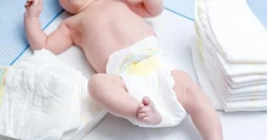 اكتشاف مواد مسرطنة في حفاضات الأطفال