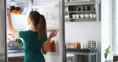 ضبط تبريد الثلاجة