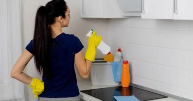 تنظيف سيراميك المطبخ من الدهون