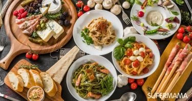 أكلات إيطالية مشهورة