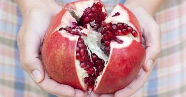 قشر الرمان لتضييق المهبل
