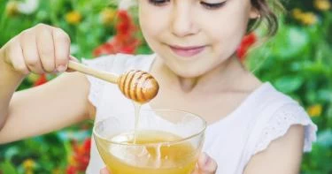 العسل للأطفال