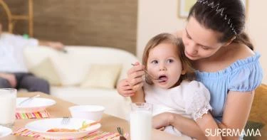 أكل أطفال عمر سنتين