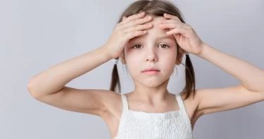 علاج صداع الأطفال في المنزل