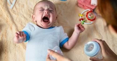 ألم الأذن عند الرضع