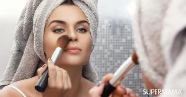 طريقة تصغير الأنف بالمكياج بالصور