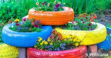 إعادة تدوير الإطارات
