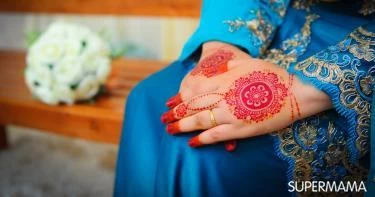 طريقة عمل الحنة الحمراء لليد
