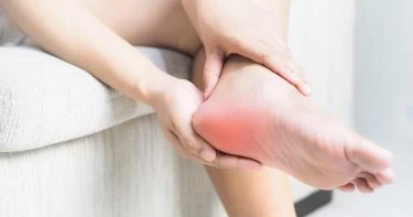علاج مسمار الكعب
