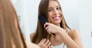 كيف أخلي شعري ناعما بدون استشوار