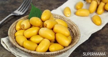 فوائد البلح الأصفر