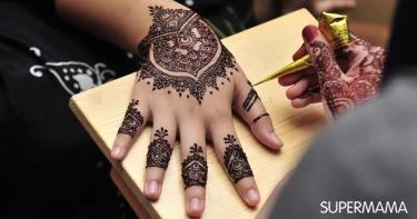 نقش حناء عماني