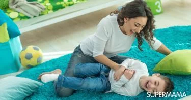 تأثير الأم المرحة في الطفل