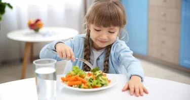 فوائد الخضروات للأطفال