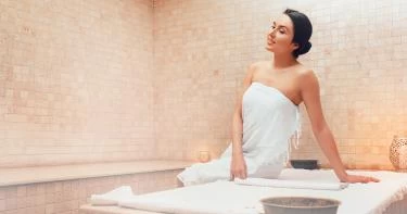 ترتيب استخدام الساونا والبخار والجاكوزي