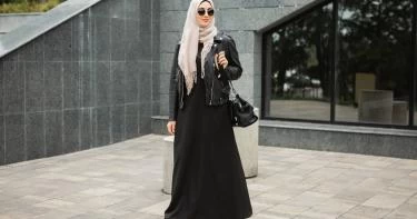 ملابس تناسب الطويلات المحجبات