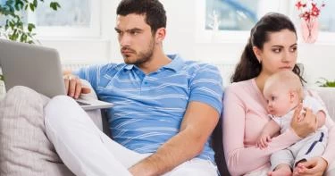 أسباب تغير الزوج بعد المولود الأول