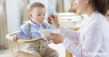 طعام الأطفال بعمر سنة ونصف 