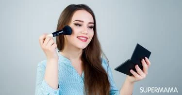 تصغير الوجه الطويل بالماكياج