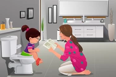 جدول تدريب الطفل على الحمام
