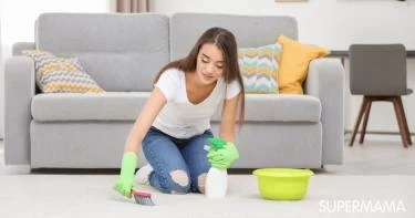 طريقة تنظيف السجاد دون غسيل