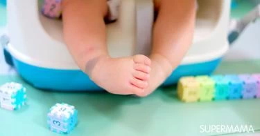 أسباب ظهور بقع زرقاء على جلد الرضيع