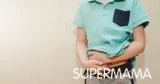 ألم البطن حول السرة عند الأطفال
