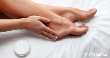 كريمات تشققات القدمين