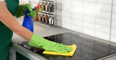 طريقة تنظيف البوتاجاز السيراميك