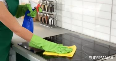 طريقة تنظيف البوتاجاز السيراميك
