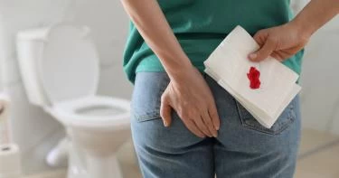 نزول دم من فتحة البراز أثناء الحمل