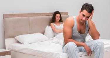 تاخر القذف عند الرجال