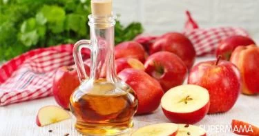 فوائد خل التفاح للشعر الجاف