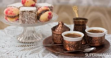 ترتيب سفرة قهوة
