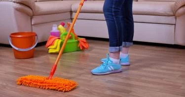 طريقة تنظيف سيراميك الباركيه المطفي