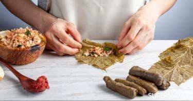 لف ورق العنب