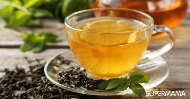 ما فوائد الشاي الأخضر مع الليمون