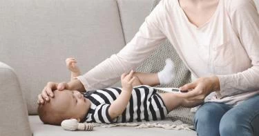 أعراض مرض الطفل الرضيع