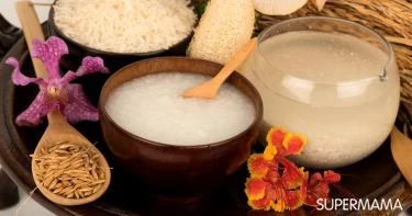 ماسك الأرز للوجه