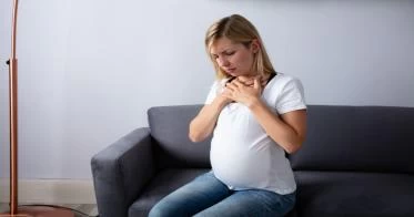 متى تبدأ حرقة المعدة عند الحامل