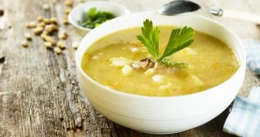 وصفة شوربة السلق بالعدس